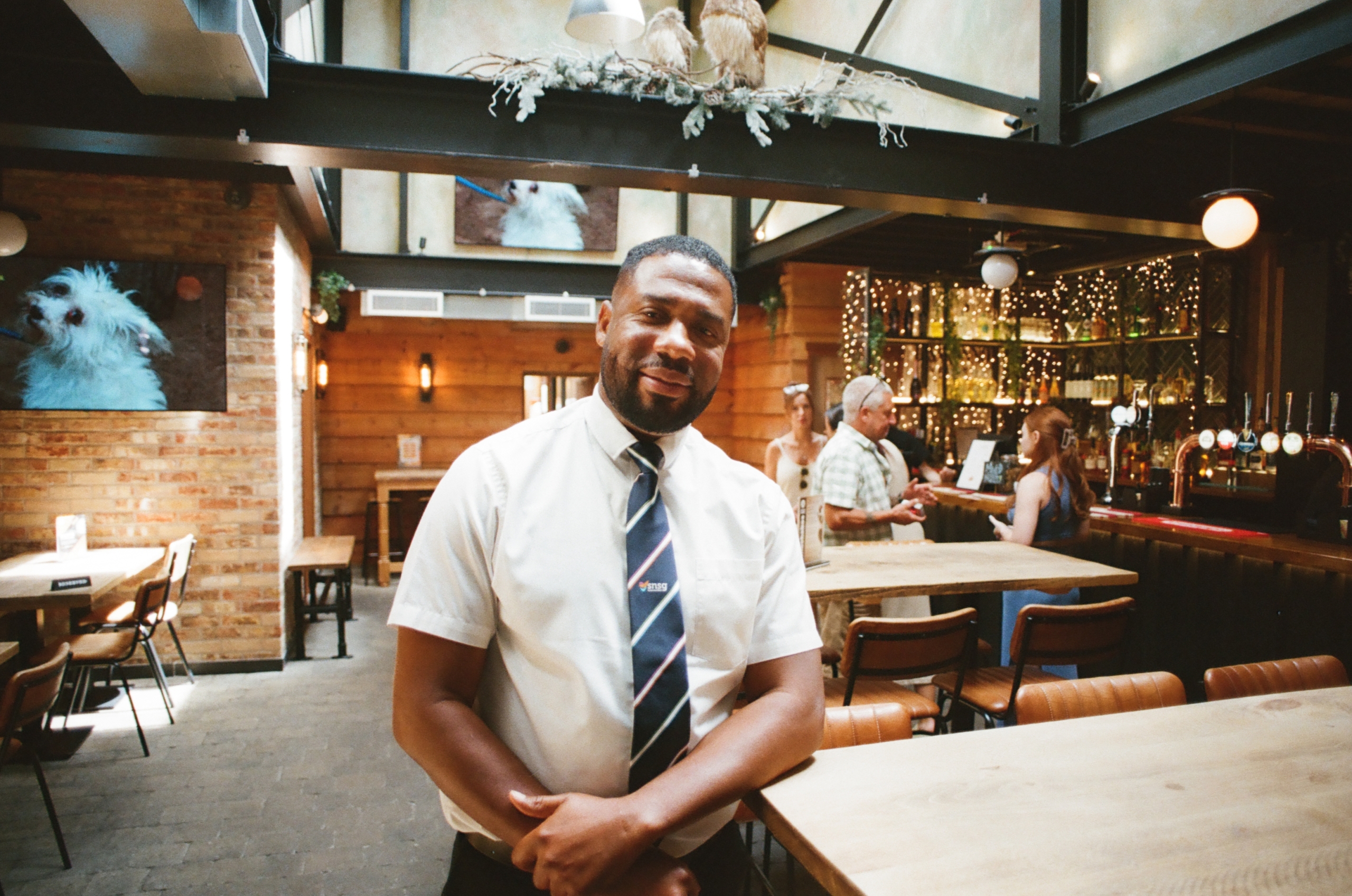 One of our SIA Licensed Security Officers on duty for SNSG.